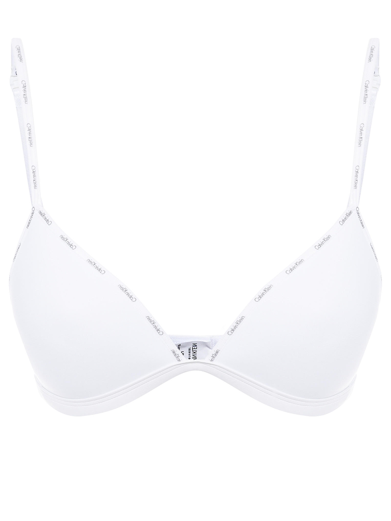 Sutiã Triângulo Com Bojo - Calvin Klein Underwear - Branco - Oqvestir