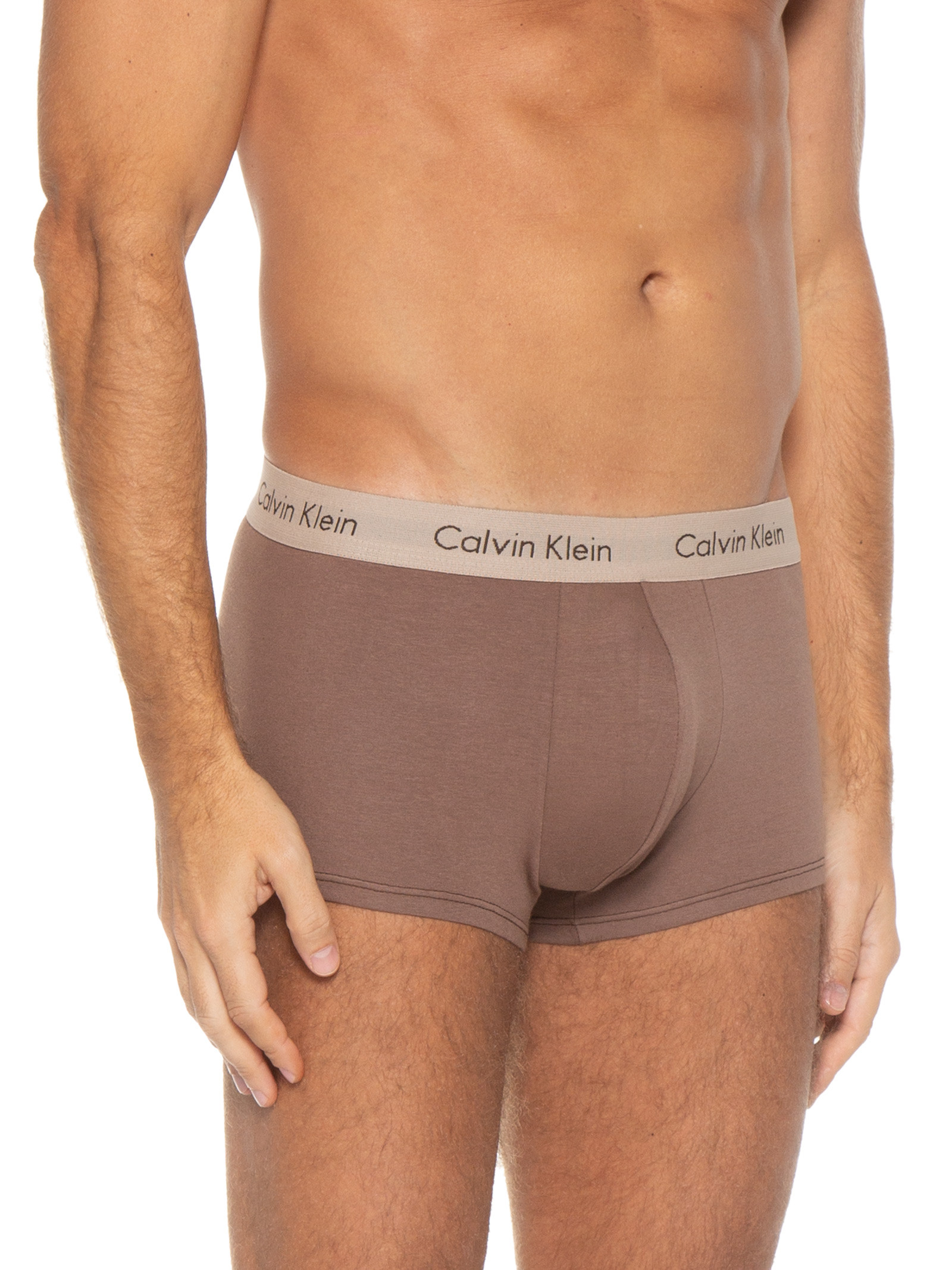 Kit De Cueca Low Rise Trunk 3 Peças - Calvin Klein Underwear - Oqvestir