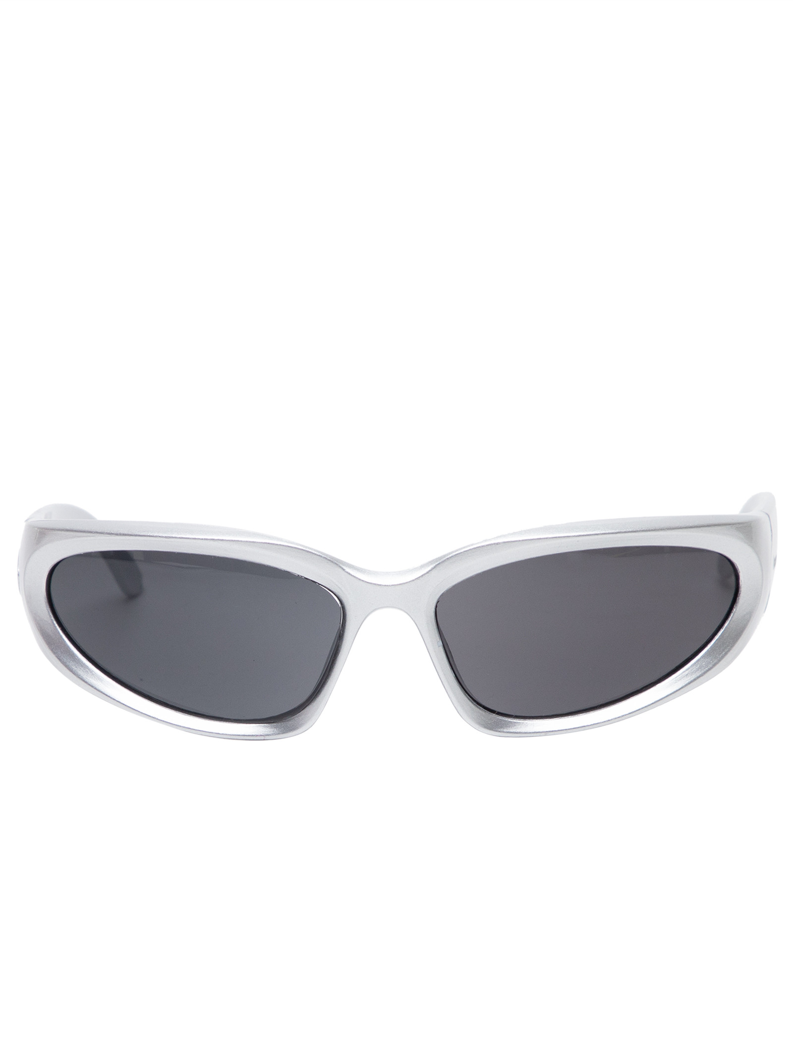 Óculos De Sol Masculino Y2K Retangular Lente Preta - Basiq Men - Prata -  Oqvestir