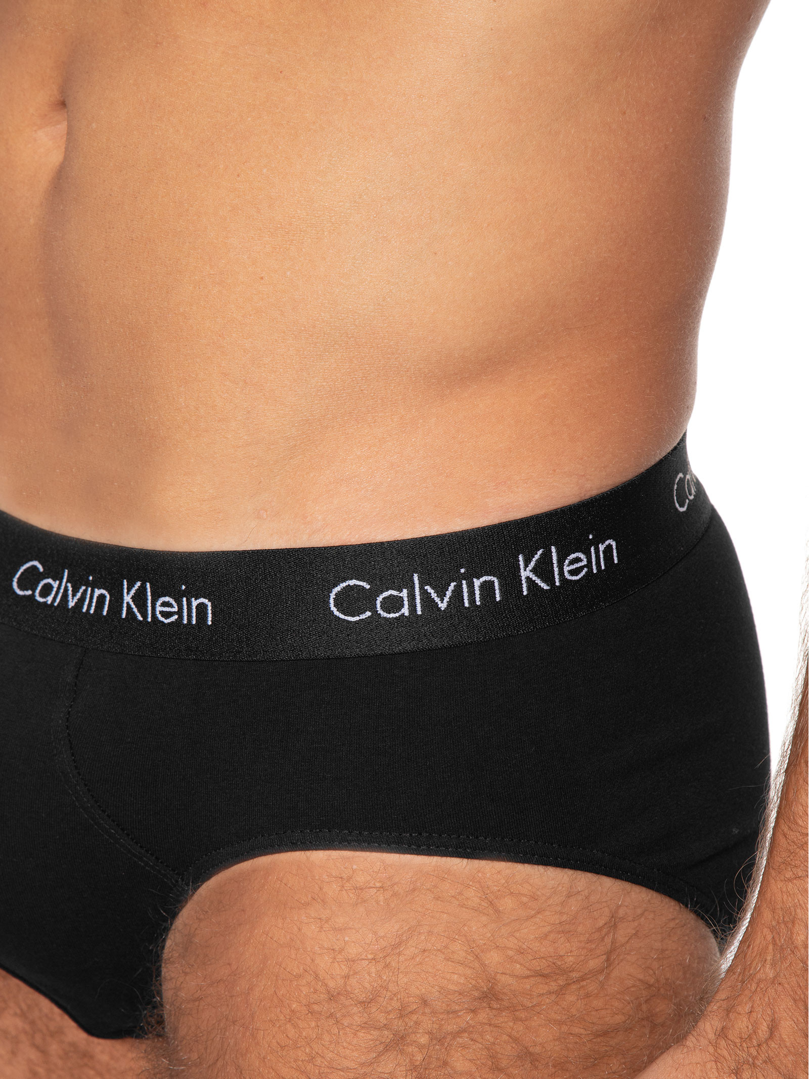 Kit 3 Cuecas Brief - Calvin Klein Underwear - Preto - Oqvestir