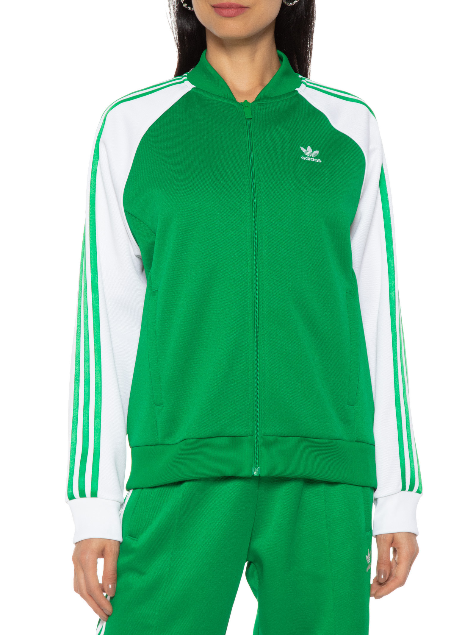Jaqueta Feminina Sst - Adidas Originals - Verde - Oqvestir