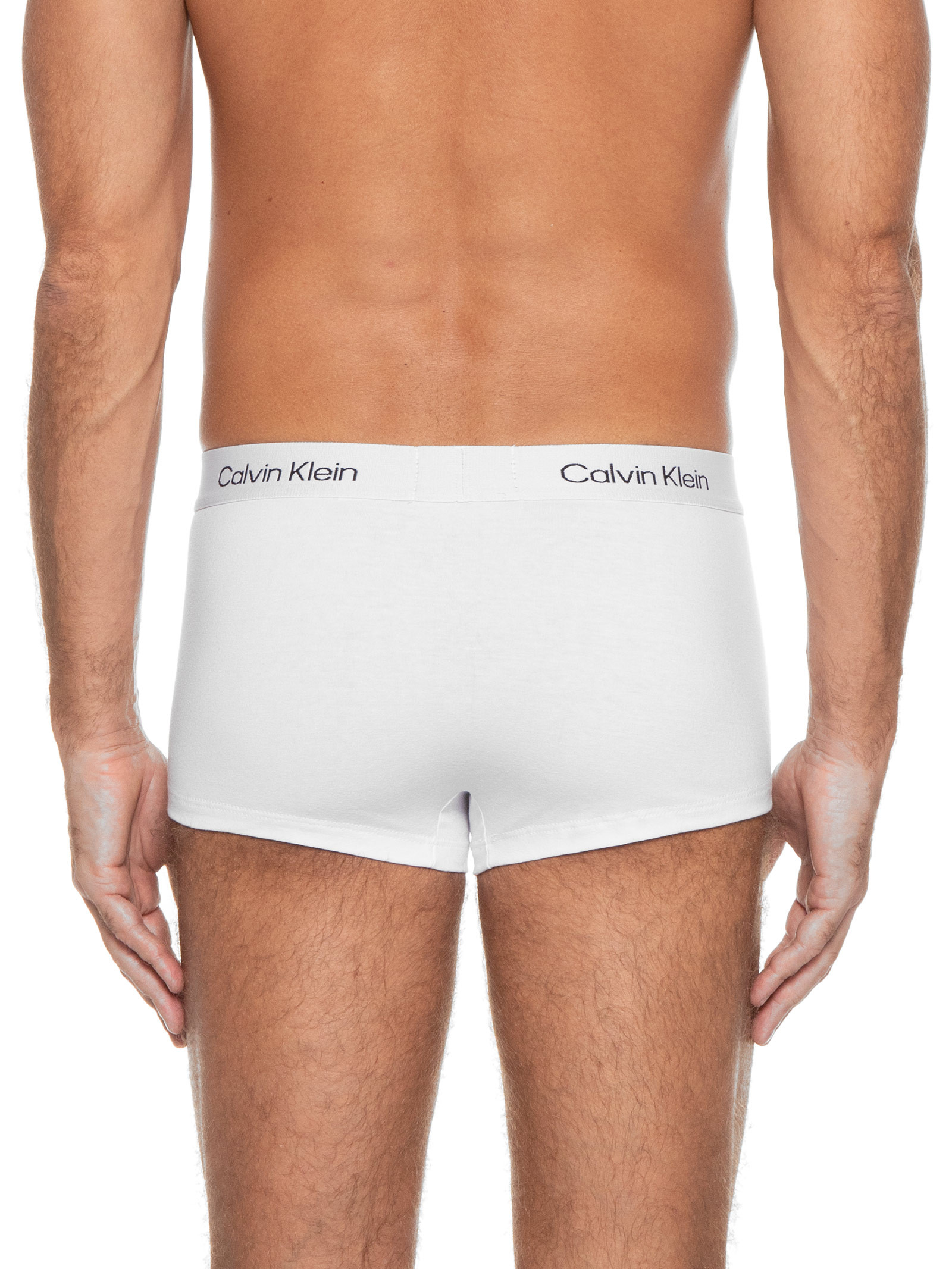 Cueca Low Rise Trunk Cotton 1996 Calvin Klein Underwear Branco Oqvestir