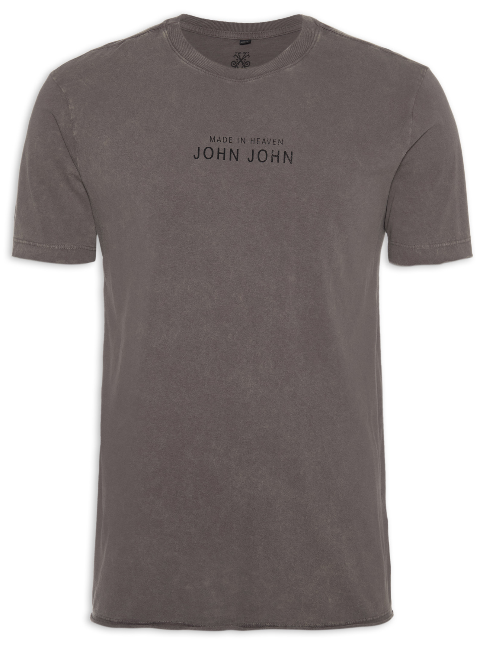 Camiseta John John Masculina Over Logo Preta - Compre Agora