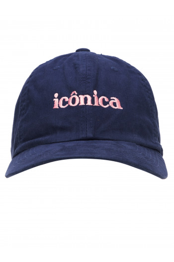 Boné Feminino Dad Hat Icônica - Azul