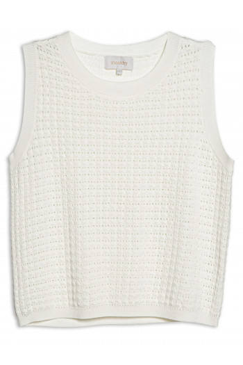 Blusa Feminina Tricot Textura - Off White