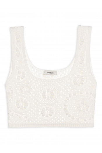 Top Em Tricot - Off White