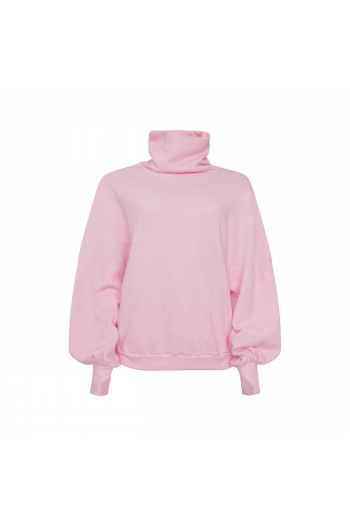 blusa fleece rosa