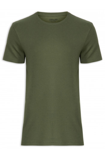 T-shirt Masculina Supersoft Comfort - Verde