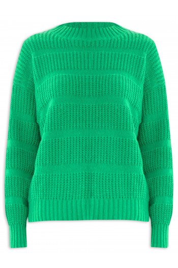 Suéter Feminino Tricot - Verde