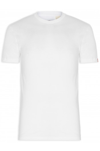 T-Shirt Masculina Slim Tab Tee - Branco