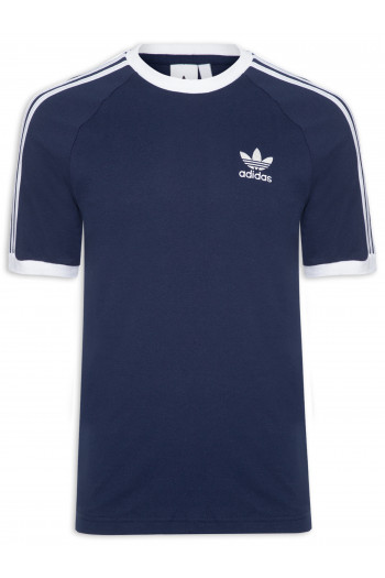 Camiseta Masculina 3 Stripes - Azul