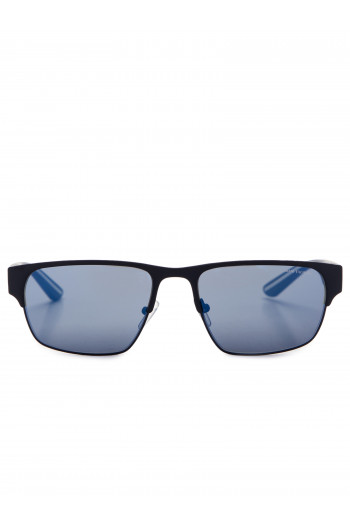 Óculos De Sol Masculino Retangular - Azul
