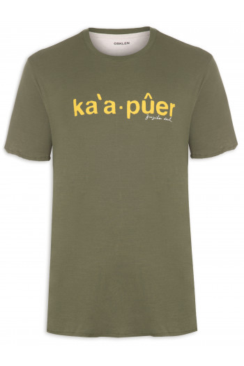 T-shirt Masculina Double Kaapuer - Verde