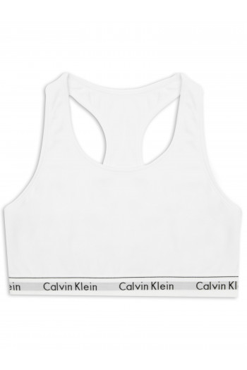 Top Alongado Calvin Klein Modern Cotton Fio - Top Alongado Calvin Klein  Modern Cotton Fio
