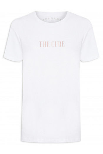 Camiseta Feminina The Cure - Branco