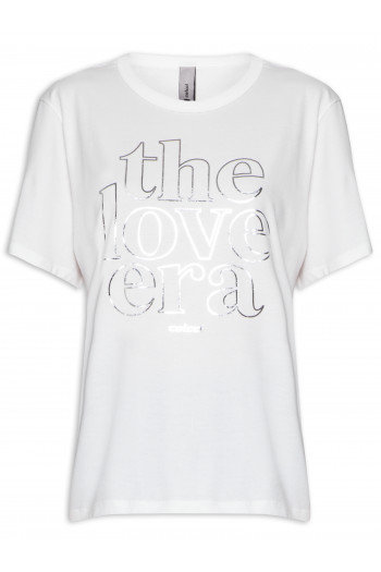 Camiseta Feminina The Love Era - Branco