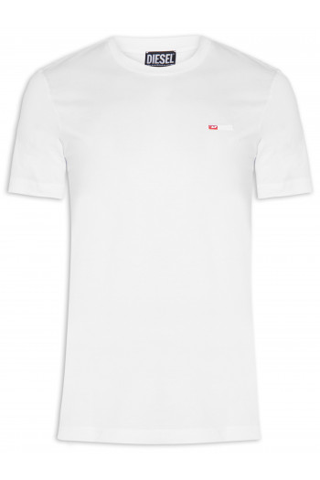 Camiseta Masculina T Just Microdiv - Branco