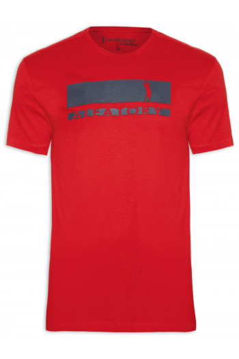 Camiseta Masculina Estampada Combo - Vermelho