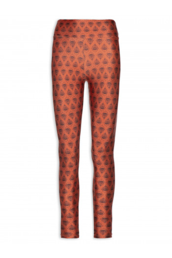 Calça Feminina Legging High - Laranja