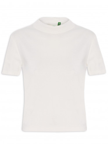 T-shirt Básica Golinha - Off White