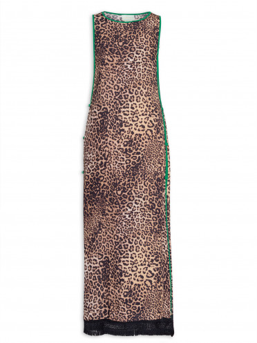 Vestido Bruna Cheetah Mix - Animal Print