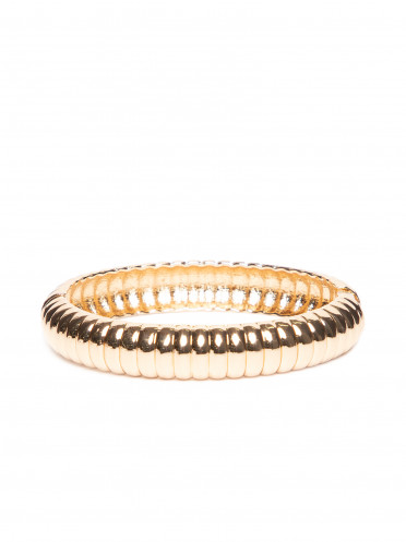 Bracelete Feminino Texturizado - Dourado 