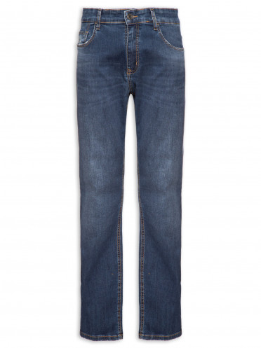 Calça Masculina Jeans Slim Straight Rodeo - Azul