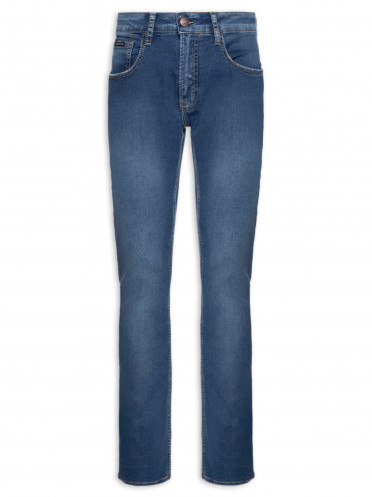 Calça Masculina Jeans Five Pockets Super Skinny - Azul
