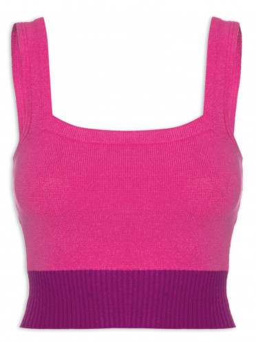 Top Tricot - Rosa