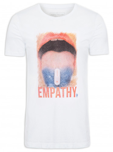 Camiseta Masculina Empathy - Branco