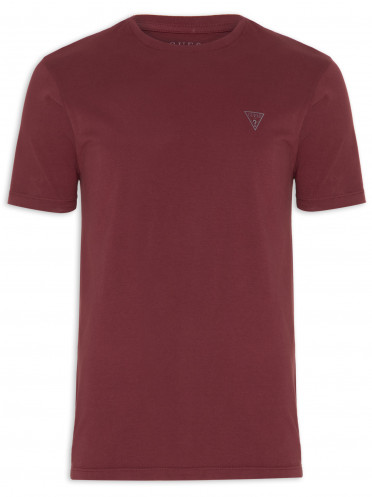 T-Shirt Masculina Triangle Puff - Vinho