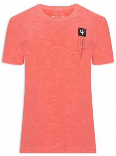 T-shirt Masculina Rough Tridente Sk8 - Vermelho