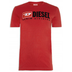 Camiseta Masculina T-diegor-div - Vermelho