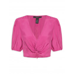 Blusa Cropped - Rosa