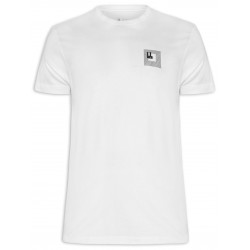 T-shirt Masculina Strip - Branco