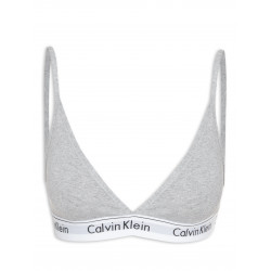 Top Triângulo Modern Cotton - Calvin Klein Underwear - Preto - Oqvestir