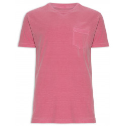 T-Shirt Masculina Pocket Colors - Rosa